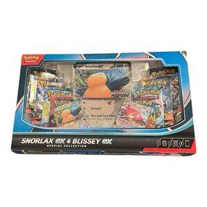 Pokémon Snorlax Ex & Blissey Ex Special Collection (Ready to Ship)